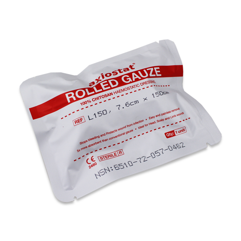 Axiostat Hemostatic Dressing 7.6 cm x 150 cm roll