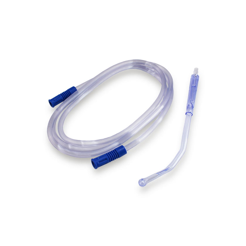 Set for surgical field suction with bulb CH 24