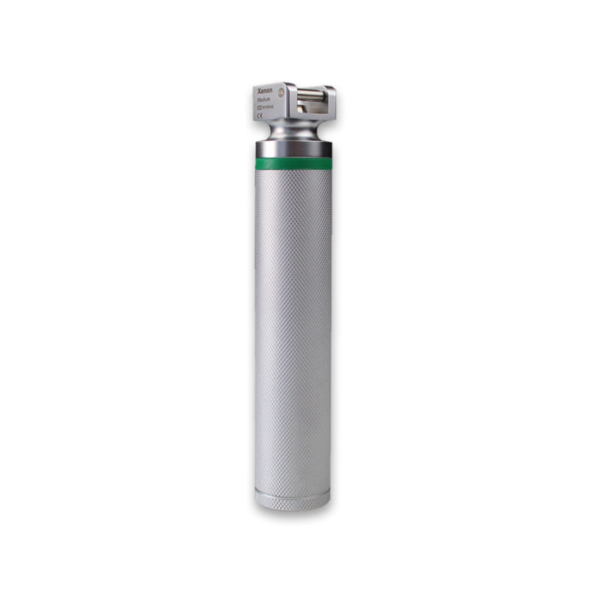 Laryngoscope Handle FO Xenon, Chrome-Plated Brass