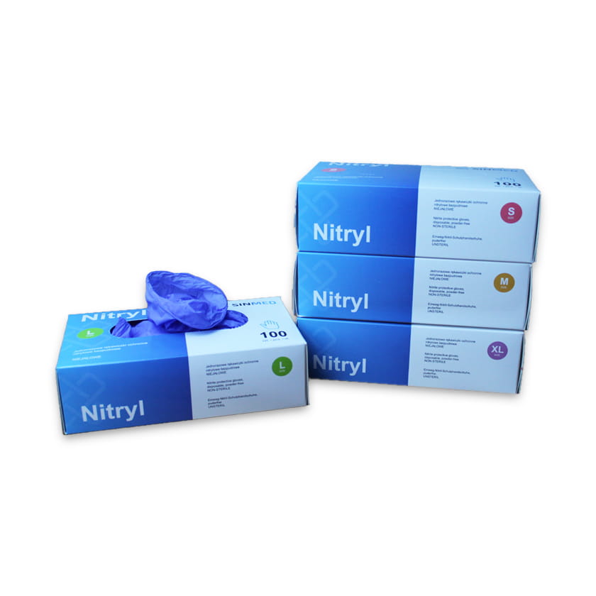 Nitrile Powder-Free Diagnostic Gloves