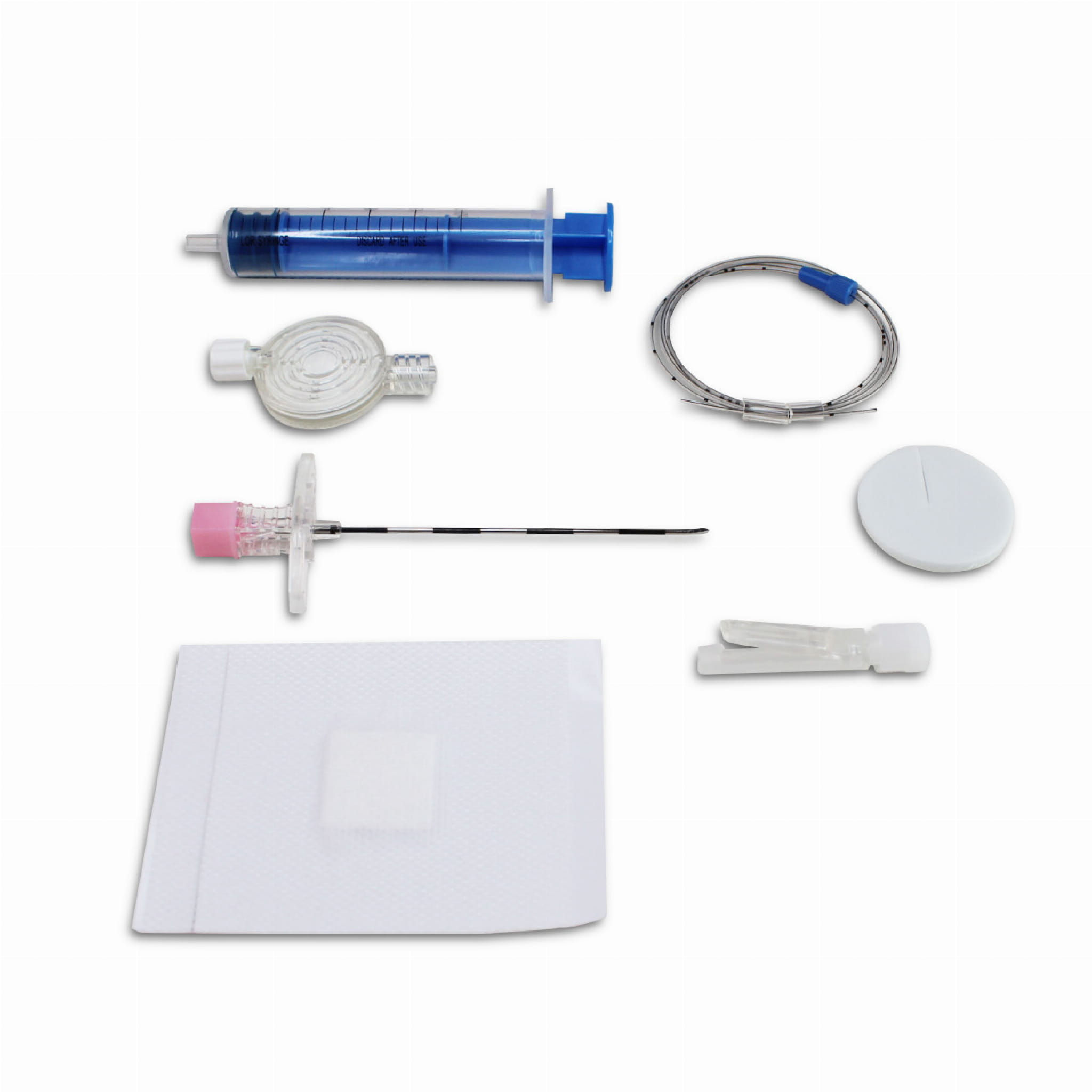 Set for epidural anesthesia