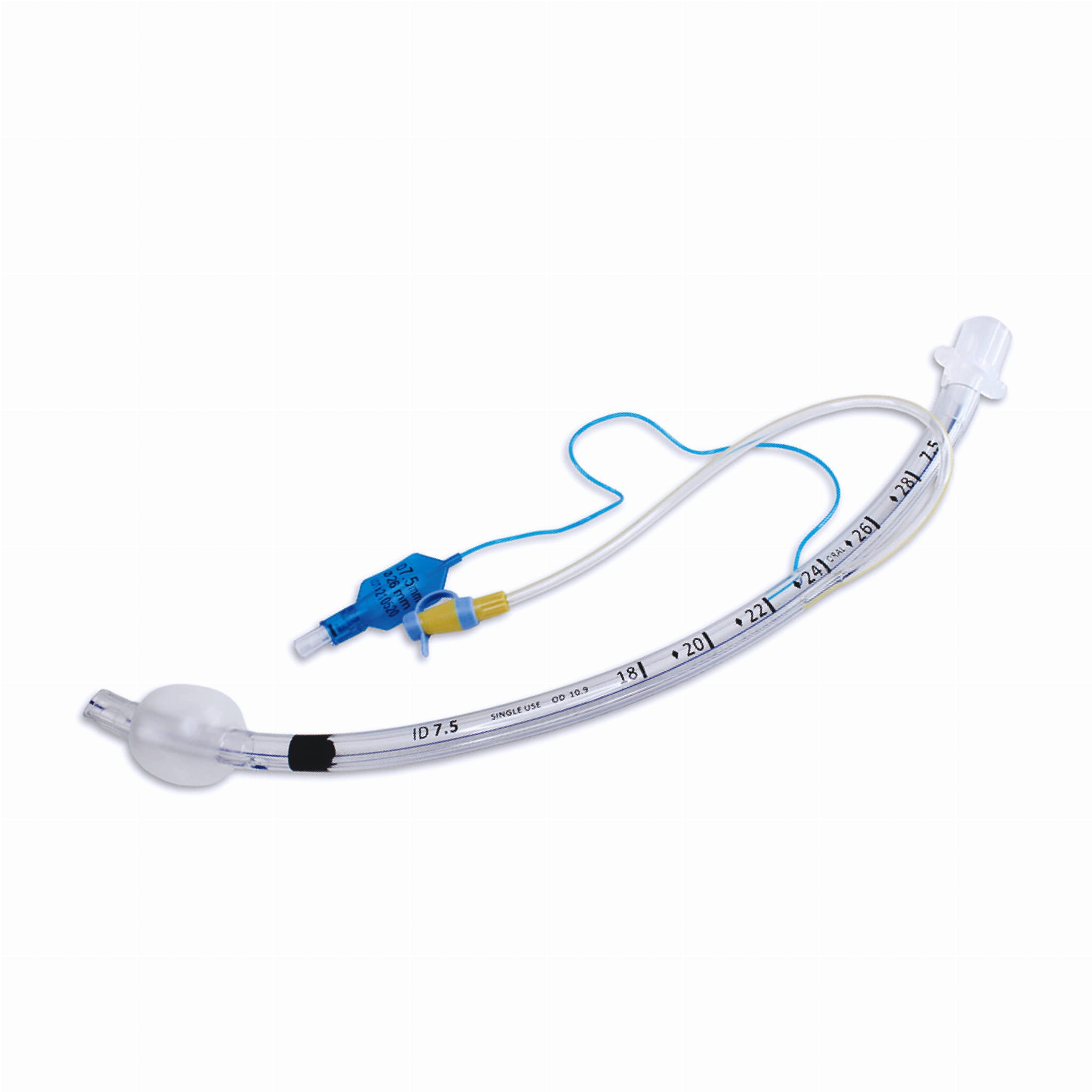 Endotracheal Tube with Cuff and Subglottic Suction