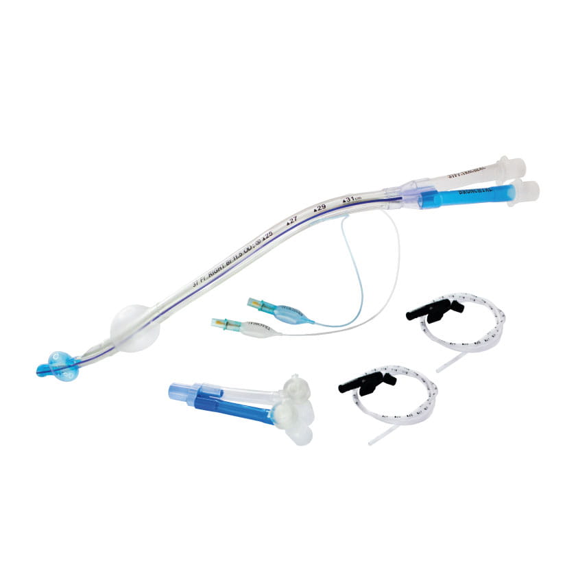 Left-sided endobronchial tube