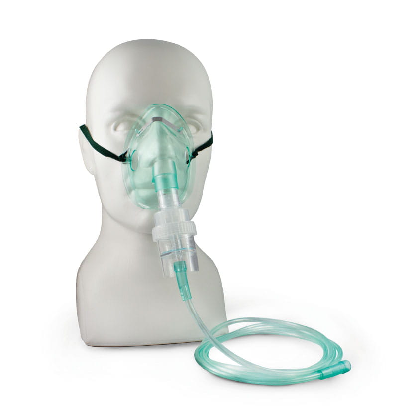 Oxygen Mask with Nebulizer and Tubing