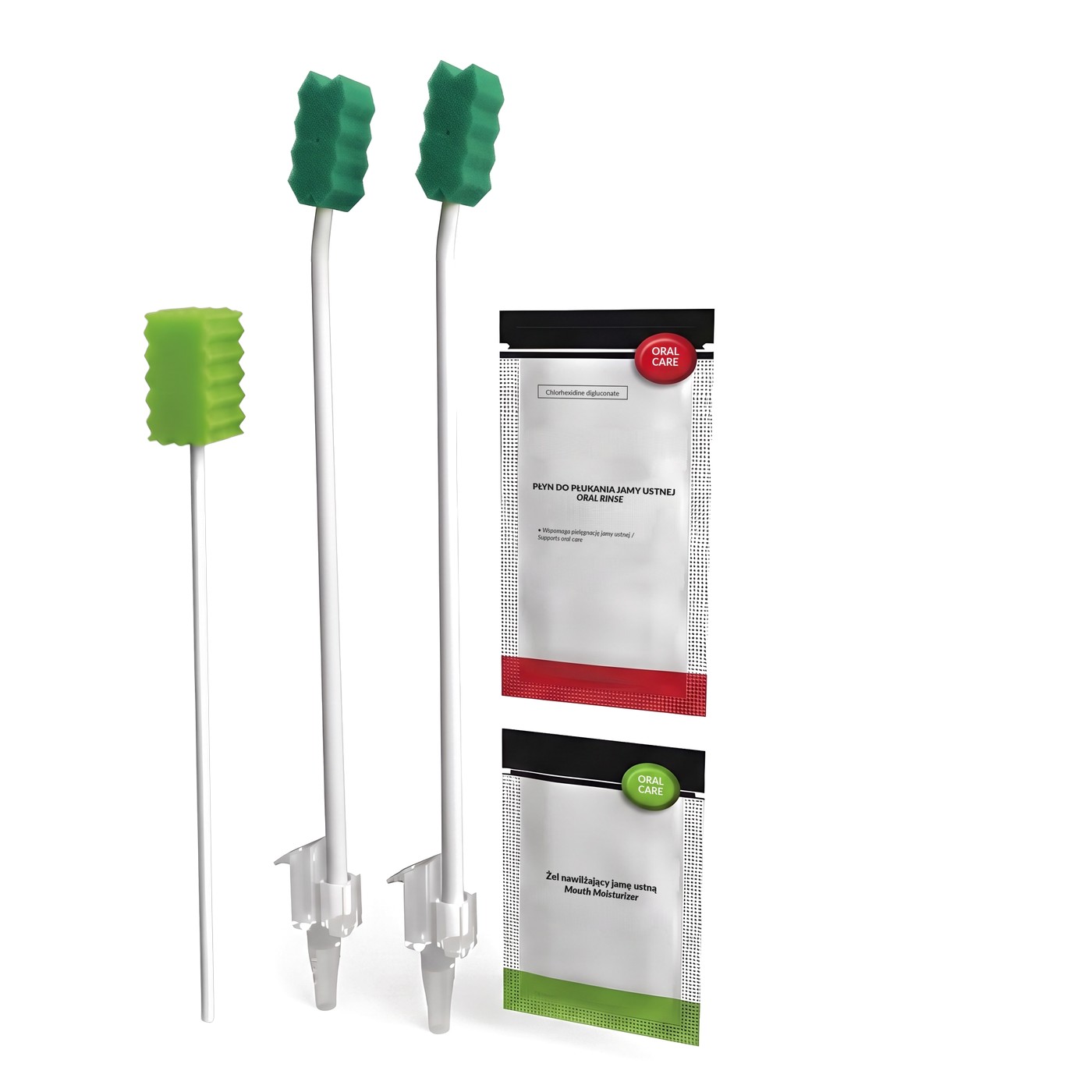 Oral Care with sponge, 0.12% chlorhexidine and applicator