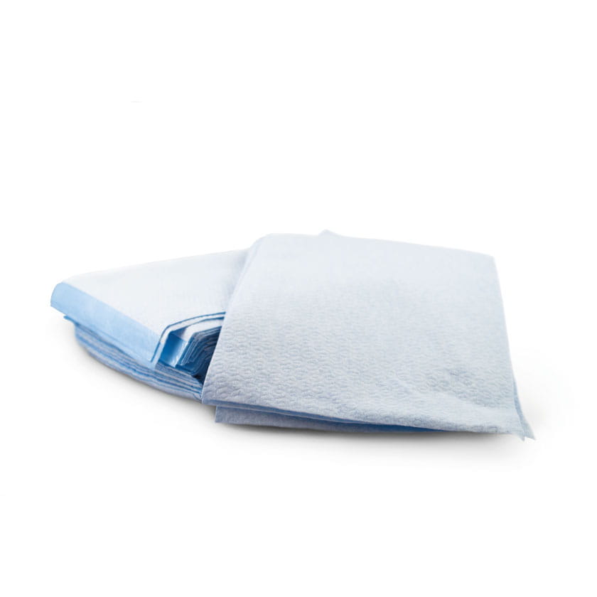 Dry Foil-Wrapped Washing Glove, pack of 50 pcs.