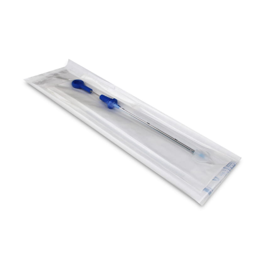 Thorax Catheter with Contrast and Trocar