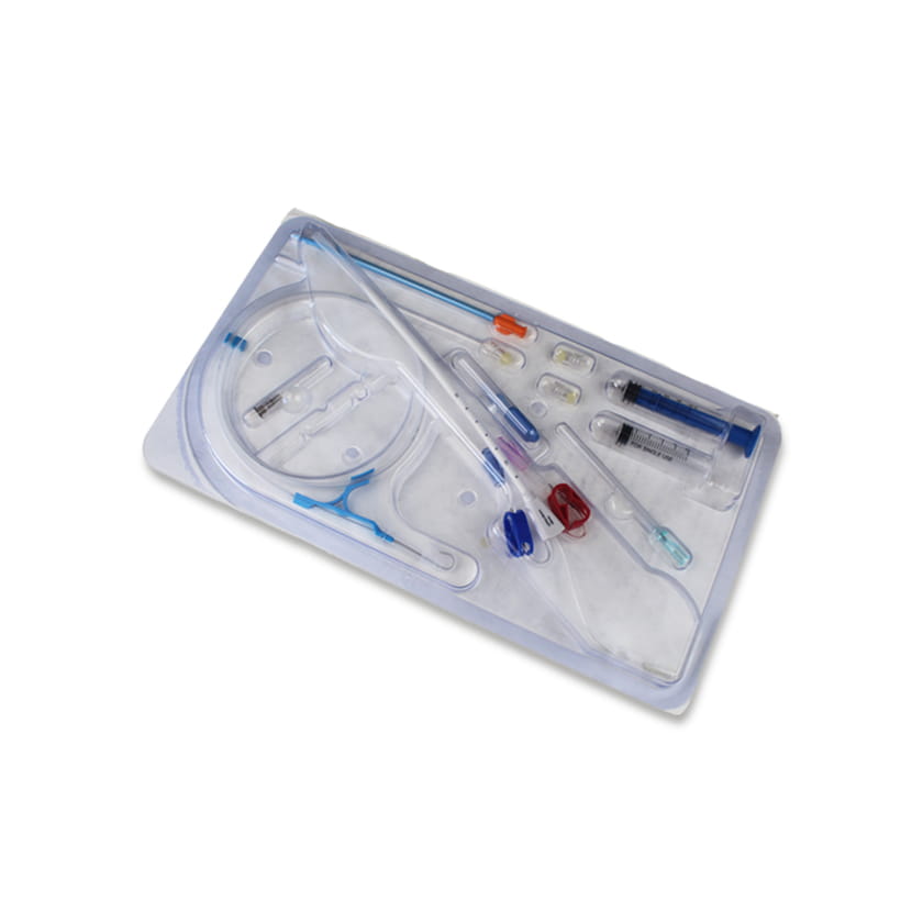 3-lumen hemodialysis set
