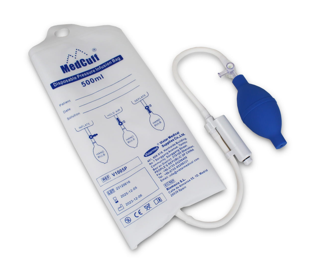 Disposable Infusion Pressure Cuff